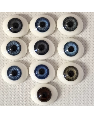Pabol Eyes Oval - small pupil ( glass)