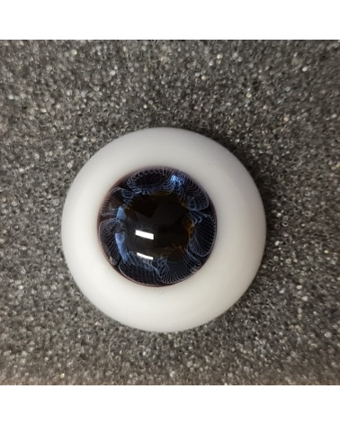 Lauscha 2 BLACK BLUE - Small Iris
