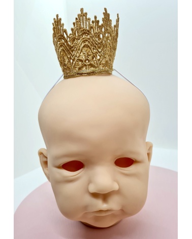 Headband Gold Lace Crown
