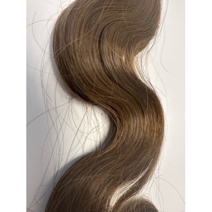 Human Wavy hair - Medium Brown