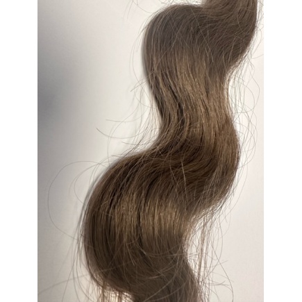 Human Wavy hair - Light Brown