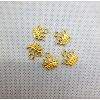 Set Pendant mini gold crown