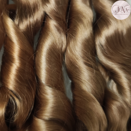 JU&NA mohair- NEW GOLDEN BLONDE WAVY/CURLY