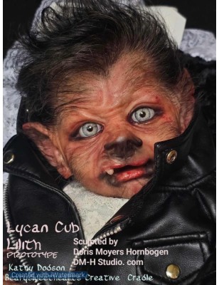 LycanCubs LILITH by Doris Moyers Hornbogen - Fantasy kit