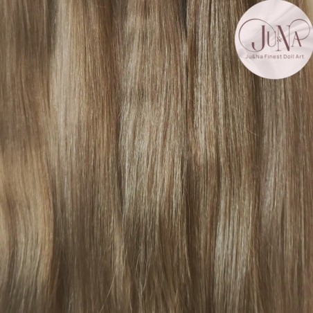 JU&NA mohair-DARK BLONDE STRAIGHT